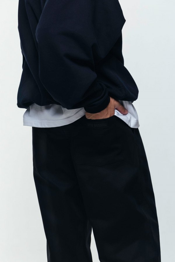 Брюки OYYO WARDROBE черные (XL)